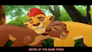 The Lion Guard Kion and Ranis Love Song  Of the Same Pride Full Song  Lyrics Music Video [upl. by Ridan]