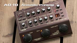 BOSS AD10 Acoustic Preamp [upl. by Etnaik]