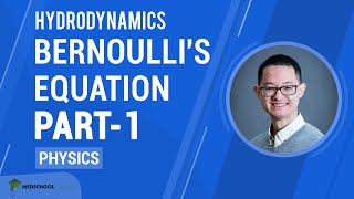 Hydrodynamics – Bernoullis Equation Part 1  MCAT Physics Prep [upl. by Fleeman339]