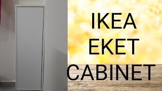 IKEA EKET Cabinet assembly [upl. by Neiviv91]