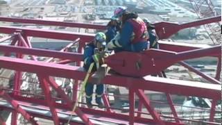 Dismantling the Worlds Largest Tower Crane [upl. by Rome]