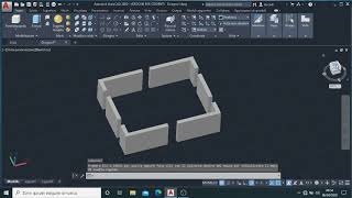 progettazione pianta in 3D prima lezione autocad 2020 [upl. by Karol]