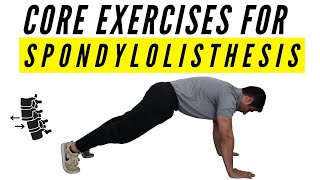 Core exercises for Spondylolisthesis [upl. by Christabella741]