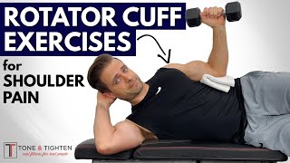 Rotator Cuff Exercises For Shoulder Pain Relief [upl. by Masuh]