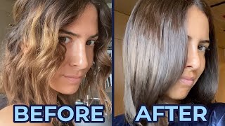 Dyeing My Hair At Home Follow Along With LOreal Excellence Light Ash Brown 61 [upl. by Eileen942]