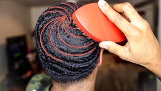 HOW TO PROPERLY BRUSH YOUR 360 WAVES SWIRL [upl. by Aleacin]