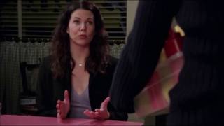 Gilmore Girls Luke and Lorelai S1 E19 Emily in Wonderland Part 3 [upl. by Nostaw]