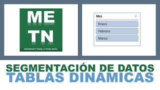 Segmentación de datos en Tablas dinamicas [upl. by Enneirb]