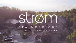 Visite du Strøm spa nordique MontSaintHilaire [upl. by Hedgcock]