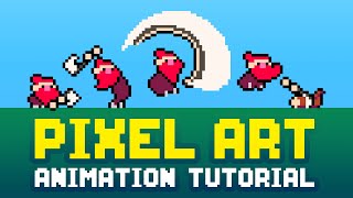 Pixel Art Animation Tutorial  Aseprite [upl. by Shiroma1]