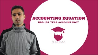 Accounting Equation Explained in Nepali  BBS 1st year  Accountancy [upl. by Mazlack]