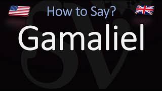 How to Pronounce Gamaliel CORRECTLY [upl. by Herodias]