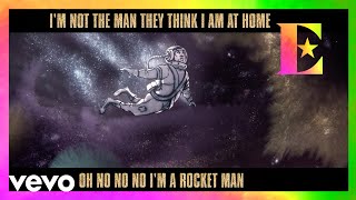 Elton John  Rocket Man Official Lyric Video [upl. by Ariaes910]