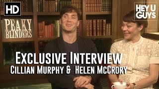 Cillian Murphy amp Helen McCrory Interview  Peaky Blinders Season 2 HD [upl. by Valida468]