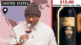 Sommelier Tries 20 Red Wines Under 15  World of Wine  Bon Appétit [upl. by Patrizius]