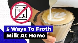 How To Froth Milk At Home Best Milk Frothers Review [upl. by Imat423]