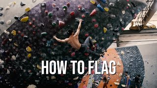 How to Flag  A Climbing Technique for Achieving Balance [upl. by Demitria]