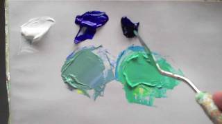 Colour mixing basics  Acrylic Colour Bias [upl. by Mimajneb]