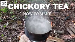 How to make Chicory Tea [upl. by Nyleuqcaj]