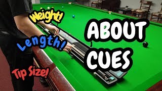 Snooker Cue Advice  Snooker Cue Tips [upl. by Cortie461]