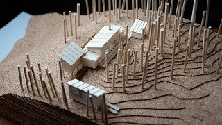 Architecture Model Making Tutorial Using a Real Project [upl. by Drahsar]