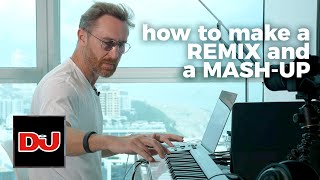 How to make remixes amp mashups with David Guetta [upl. by Allanson]