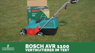 Bosch Vertikutierer AVR1100 Praxistest [upl. by Vipul299]