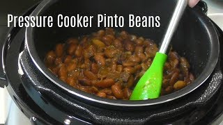 Pressure Cooker Pinto Beans  No Soak Quick Cook Beans  Cosori 2 Quart Electric Pressure Cooker [upl. by Aurore]