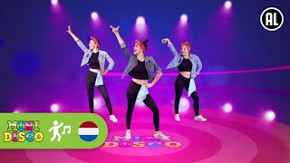 WIE DOET DE WAS  Kinderliedjes  Leer de Dans  Minidisco [upl. by Enoval]