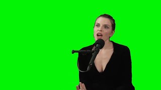 Julia Fox Saying quotUncut Jamsquot Green Screen [upl. by Gildea]