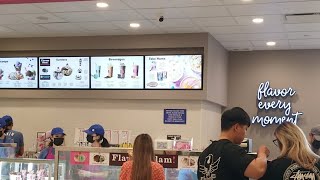 LIVE BASKIN ROBBINS METROTOWN SOFT OPENING BURNABY METROPOLIS  VANCOUVERBC FOOD AND TRAVEL [upl. by Yticilef]