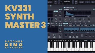 KV331 Synthmaster 3 [upl. by Lesirg477]