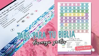 TABS PARA TU BIBLIA [upl. by Alyson]