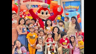 Yunas 2nd Birthday Celebration in Jollibee Imus Anabu [upl. by Galer265]