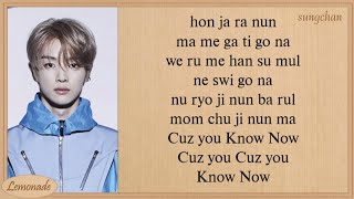 NCT U  Know Now Easy Lyrics [upl. by Akienom]