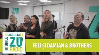 Feli amp Damian Draghici  Un trandafir crește la firida mea Live la Radio ZU [upl. by Barrington]