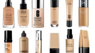 THE BEST LIQUID FOUNDATIONS  EVER [upl. by Summons]