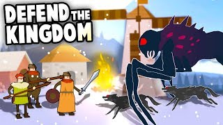 DEFEND the KINGDOM Build a Fort FIGHT the Monsters The Bonfire Forsaken Lands Gameplay Ep 1 [upl. by Wanyen]