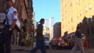 Naudet brothers 911 Documentary  1st plane hits North Tower [upl. by Amalita671]