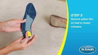 Dr Scholls  How To Use TriComfort® Insoles [upl. by Hayden]