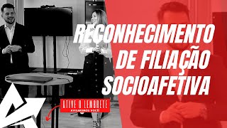 DIREITO DE FAMÍLIA Reconhecimento de filiação socioafetiva [upl. by Hildegard]