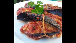 COZZE RIPIENE ALLA PUGLIESE  Ricetta tradizionale [upl. by Glennis]