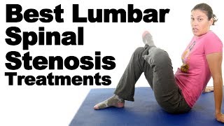 Top 5 Lumbar Spinal Stenosis Exercises amp Stretches  Ask Doctor Jo [upl. by Arraic]