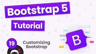 Bootstrap 5 Crash Course Tutorial 19  Customizing Bootstrap [upl. by Izmar]