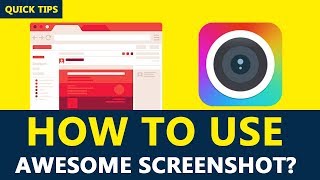 How to Use Awesome Screenshot Google Chrome Step By Step Tutorial 2019 [upl. by Soiritos]