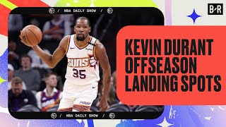 Kevin Durant Offseason Landing Spots  NBA Daily 🏀 [upl. by Enidaj]