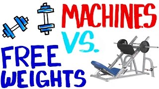 Free Weights vs Machines for Muscle Hypertrophy New Study [upl. by Zurheide91]