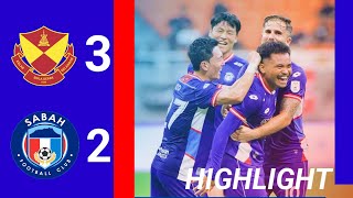 HIGHLIGHT  SELANGOR FC 3 vs 2 SABAH FC  RCTI PREMIUM SPORTS [upl. by Hyrup]