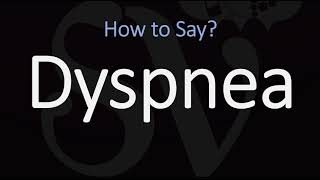 How to Pronounce Dyspnea CORRECTLY Meaning amp Pronunciation [upl. by Aivul478]