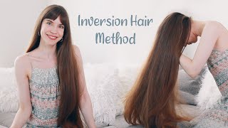 INVERSION HAIR METHOD How To amp My Results Hair Growth Technique [upl. by Lauer]